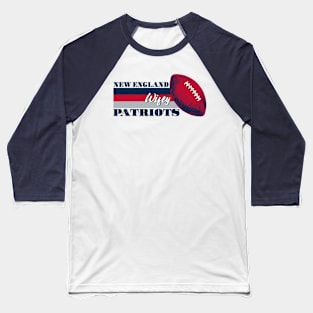 New England Patriots Baseball T-Shirt